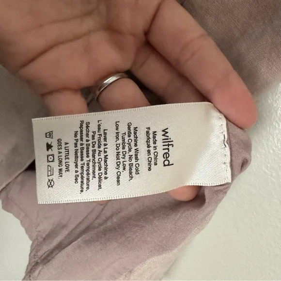 Aritzia Wilfred Shasta Button Dress - Picture 5 of 8